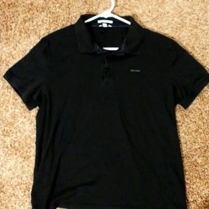 Calvin Klein Black Polo t-shirt